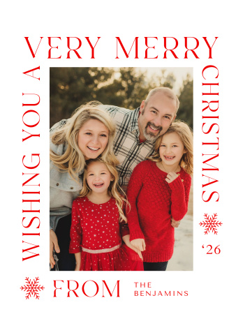 Very Merry Border Card